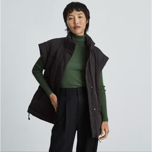 Everlane Black Vest